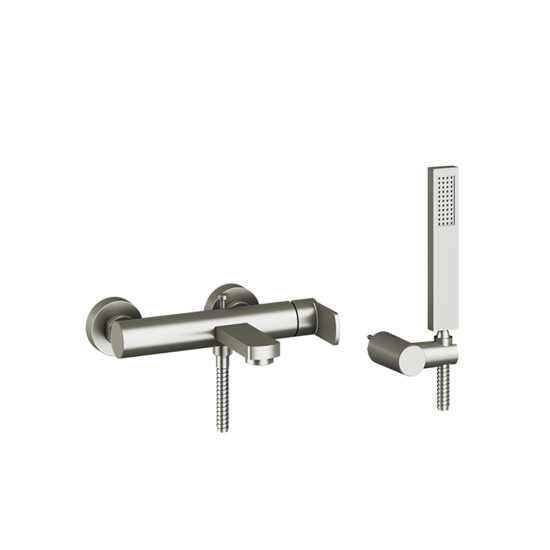 Orabella by Armando Vicario Set Glam brushed nickel Χαμηλή - Μπαταρία νιπτήρος και λουτρού