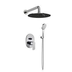 Orabella Glam - Shower set εντοιχισμού με Μπαταρία λουτρού, εντοιχισμ&omi