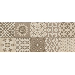 Πλακάκι Décor Isole METROPOLI Brown KARAG 20x50cm